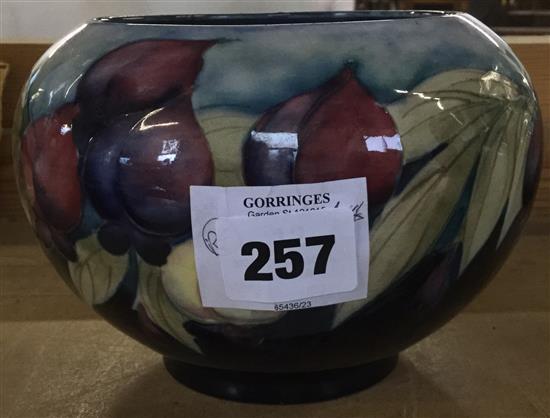 Moorcroft bowl, damaged